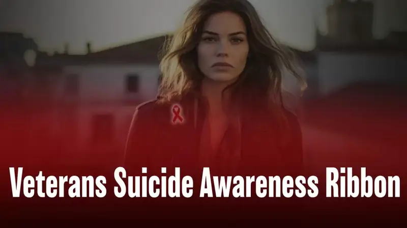 Veterans Suicide Awareness Ribbons