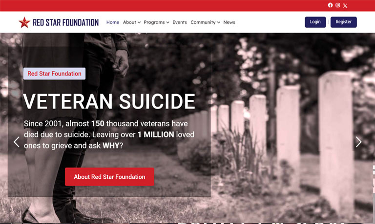 Red Star Foundation Website Launch